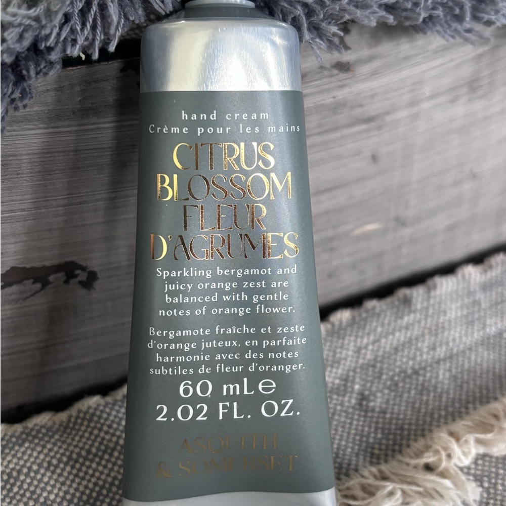 Asquith & Somerset Citrus Blossom Hand Cream - Gray